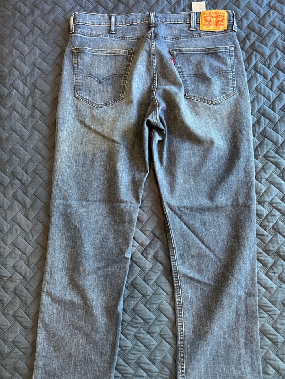 Levi's Men's Medium Blue Straight-Leg Jeans